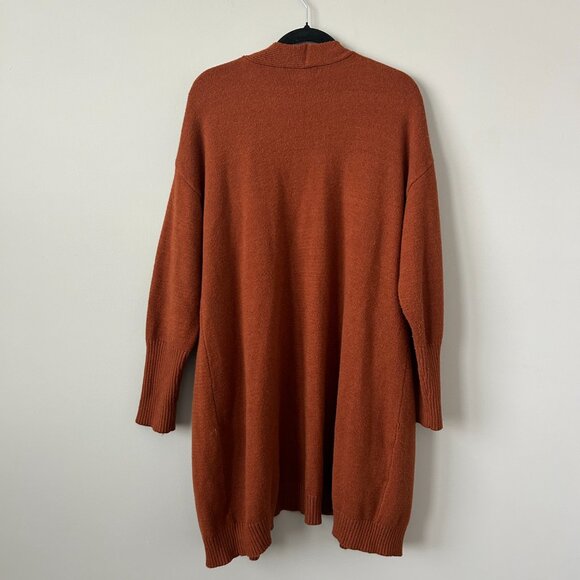 Women’s Open Front Long Cardigan Sweater Jones & Co XL - Picture 2 of 5